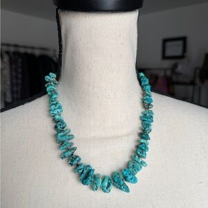 Turquoise Small Nugget Necklace